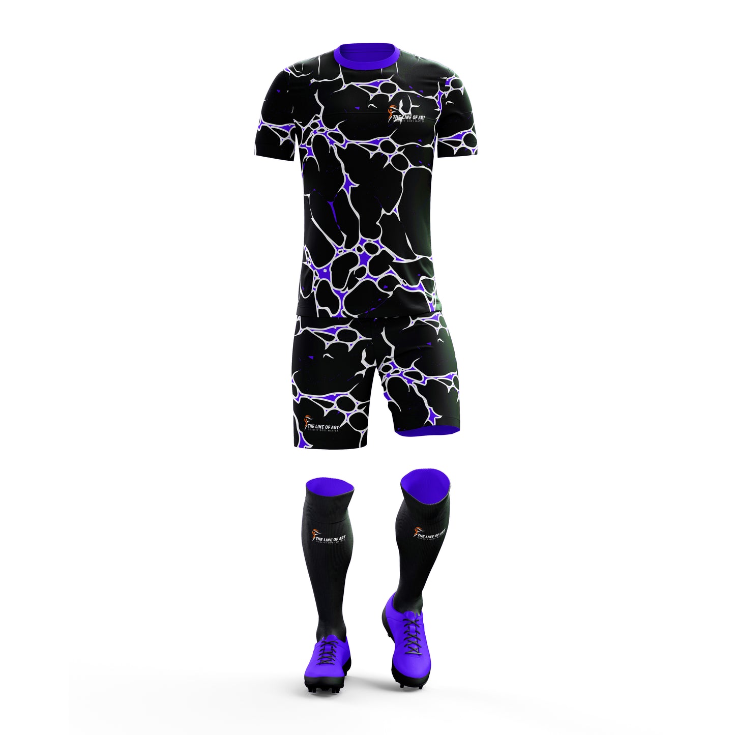Soccer Uniform Jersey Shorts Sets With Sublimation Design Summer | Customized Sportswear Uniform