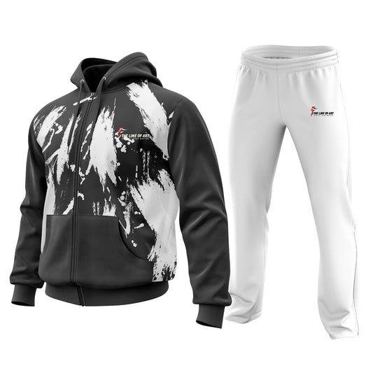 Unwind in Style: Explore Our Range of THE LINE OF ART Tracksuits | Customized Sportswear Tracksuits