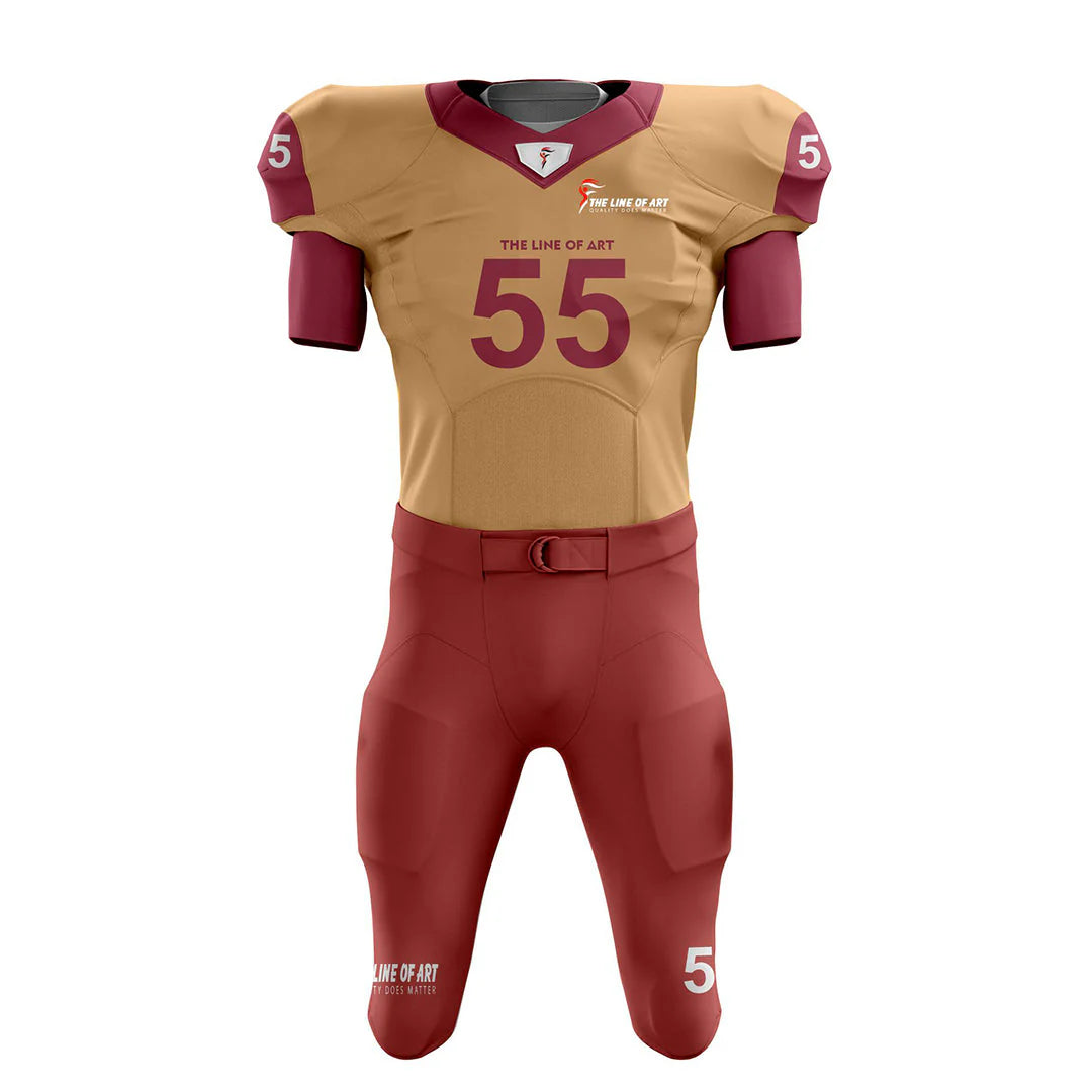 Custom American Football Uniforms | Durable, Comfortable & Team-Ready