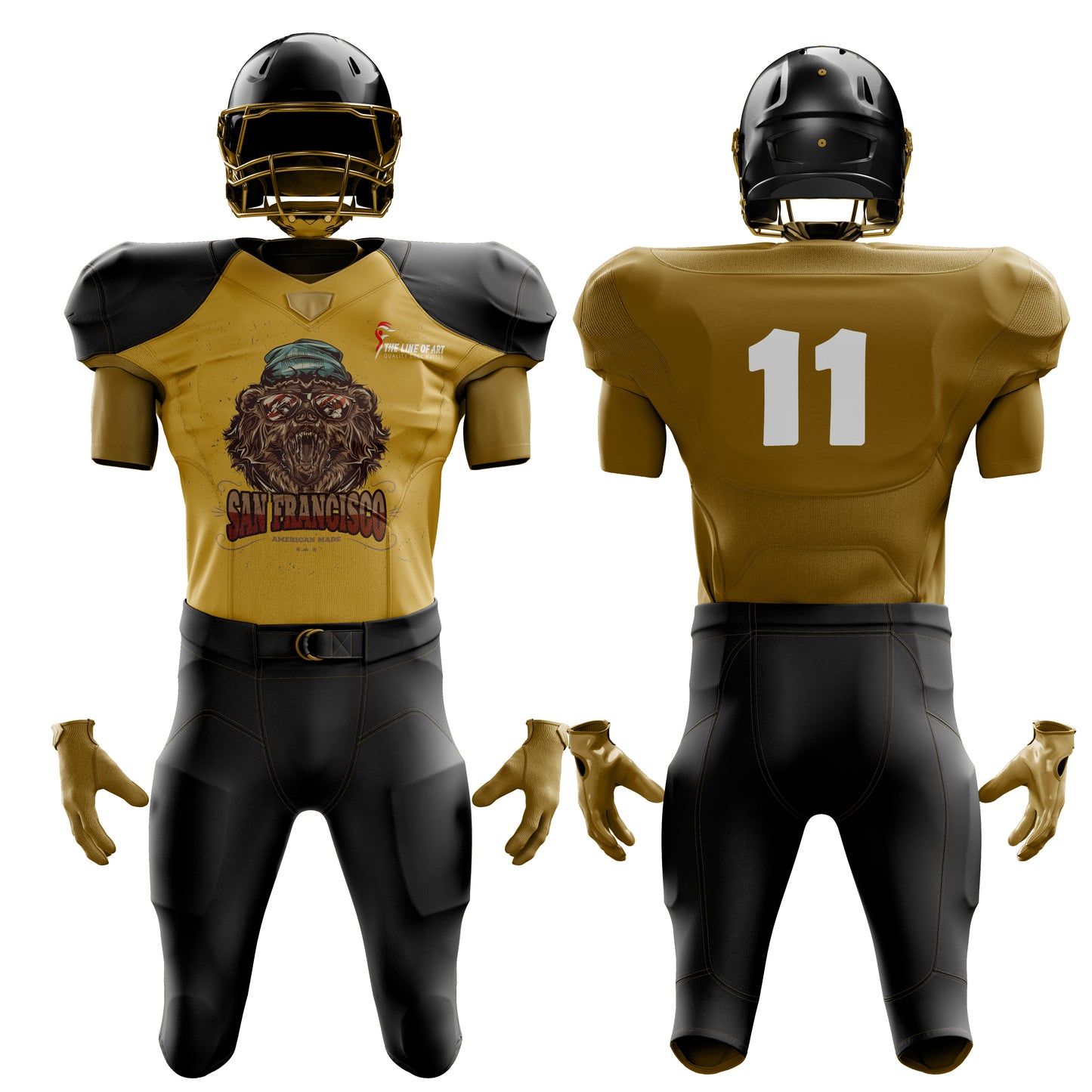 customised uniform, american football uniform, USA, uniform, UK, custom handmade uniform, sports uniform,  rugby jersey