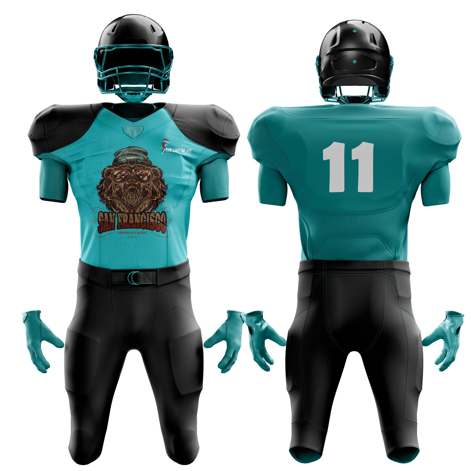 customised uniform, american football uniform, USA, uniform, UK, custom handmade uniform, sports uniform,  rugby jersey