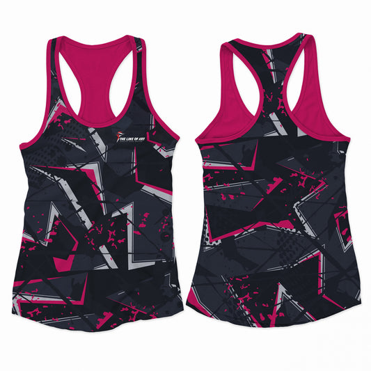 Women's breathable tank top in black - USA sportswear.
UK summer wear women’s tank tops in pastel colors.
USA gym-ready women’s racerback tank tops in gray.
Stylish women’s loose-fit tank top for USA fitness enthusiasts.